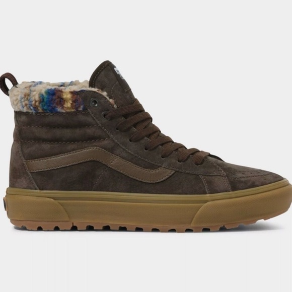 Vans Shoes - VANS | MTE Sk8-Hi Leather Suede Water Resistant Traction High Top Sneakers